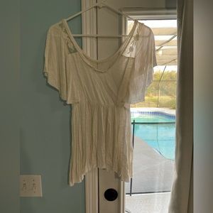 En Crème Lace Blouse